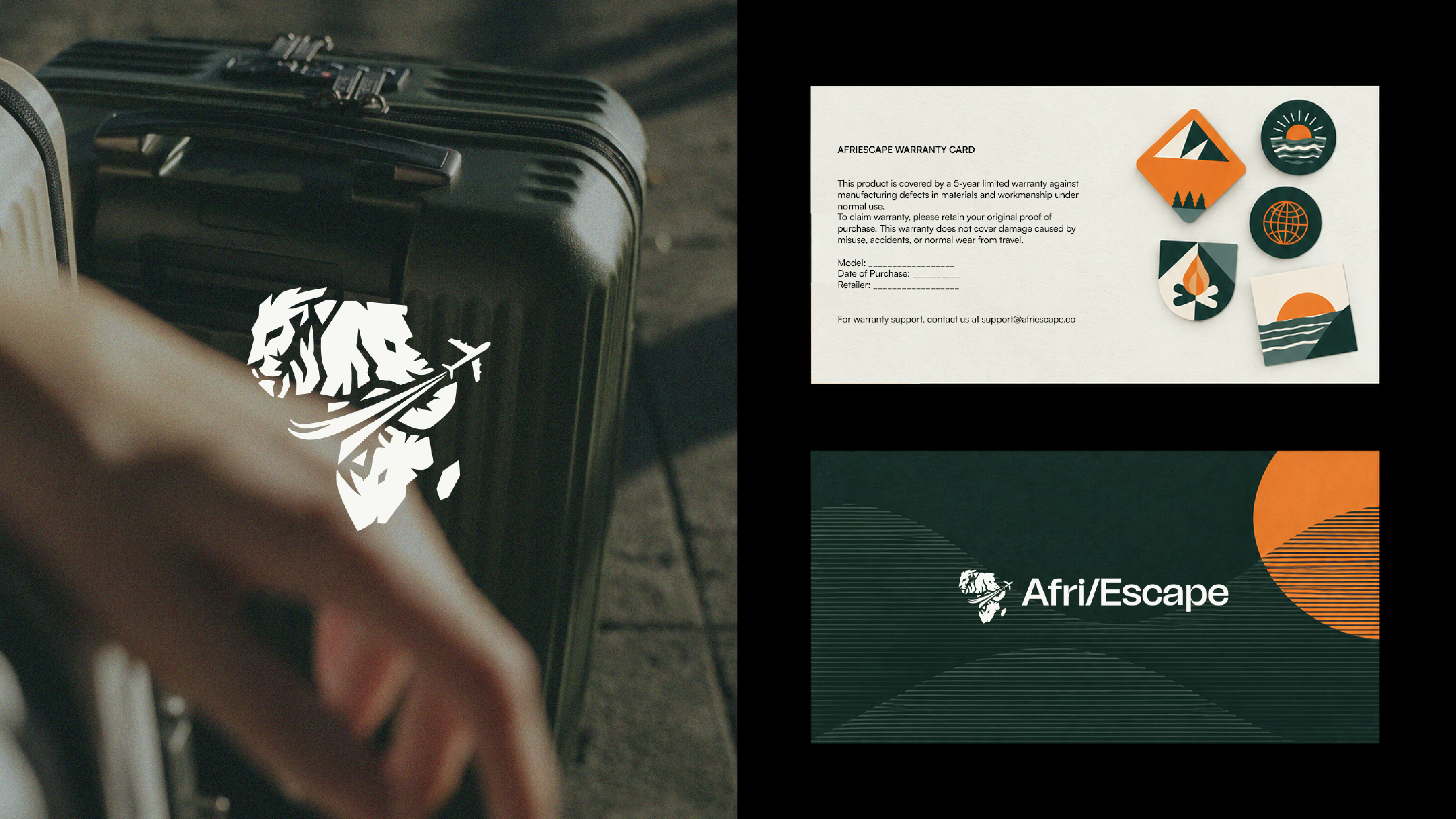 Afri/Escape logo design - Logo Design by Xeemax Digital, frame 9