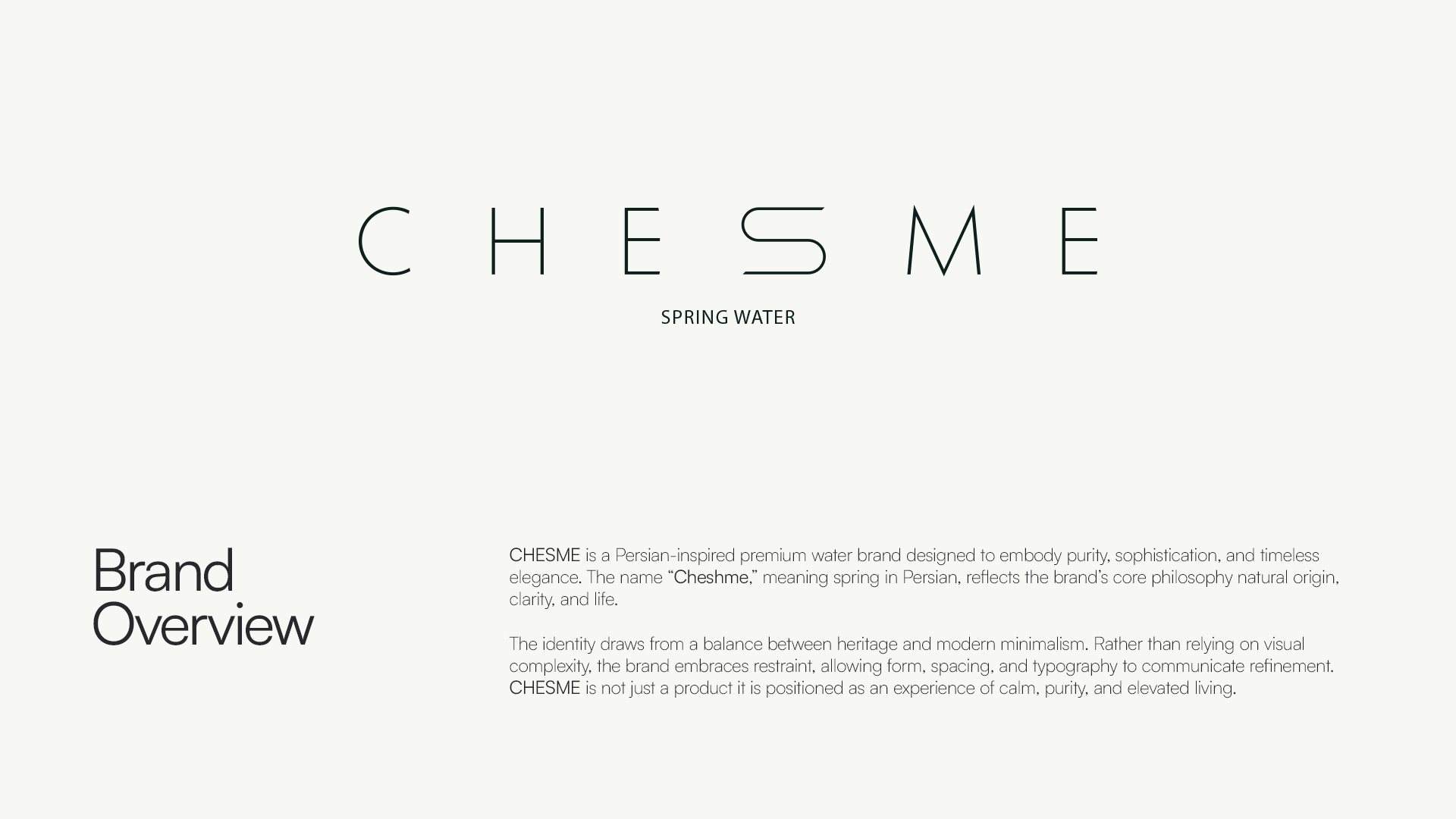 CHESME Brand Identity Design, slide 2