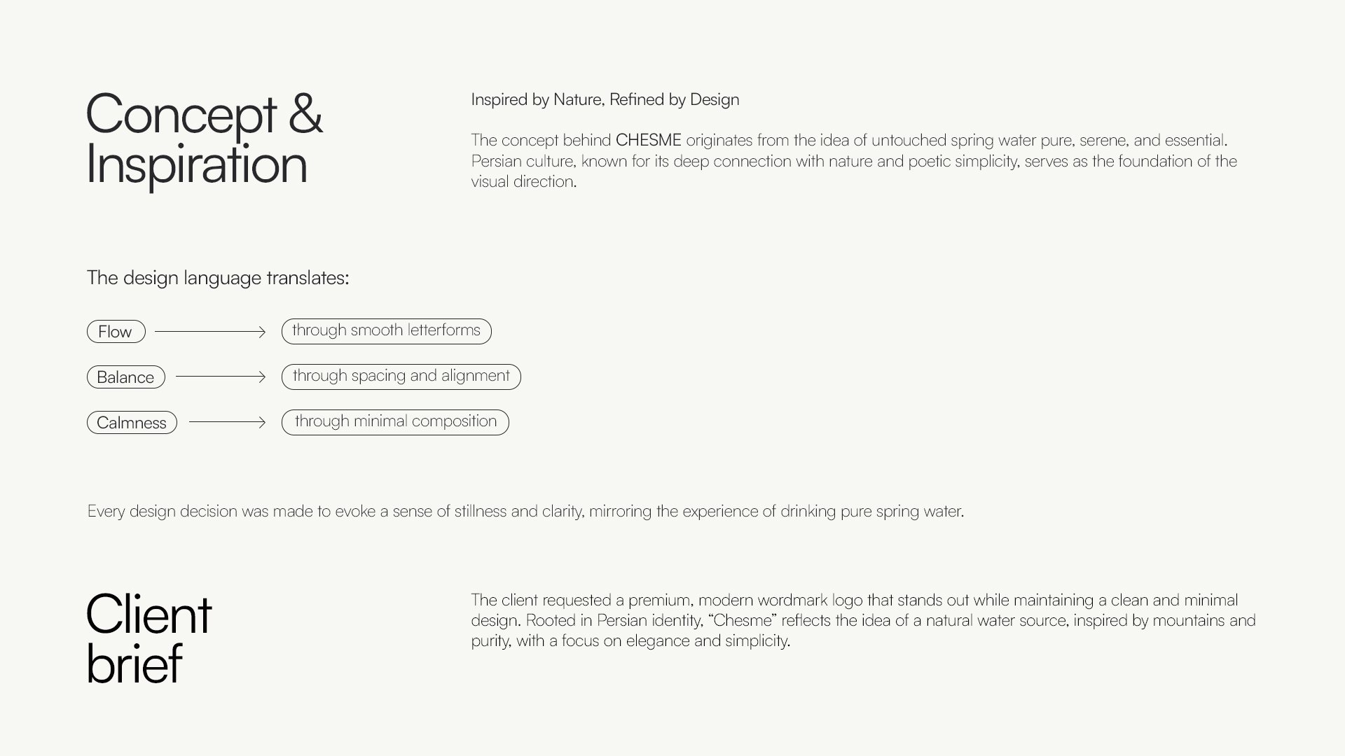 CHESME Brand Identity Design, slide 8