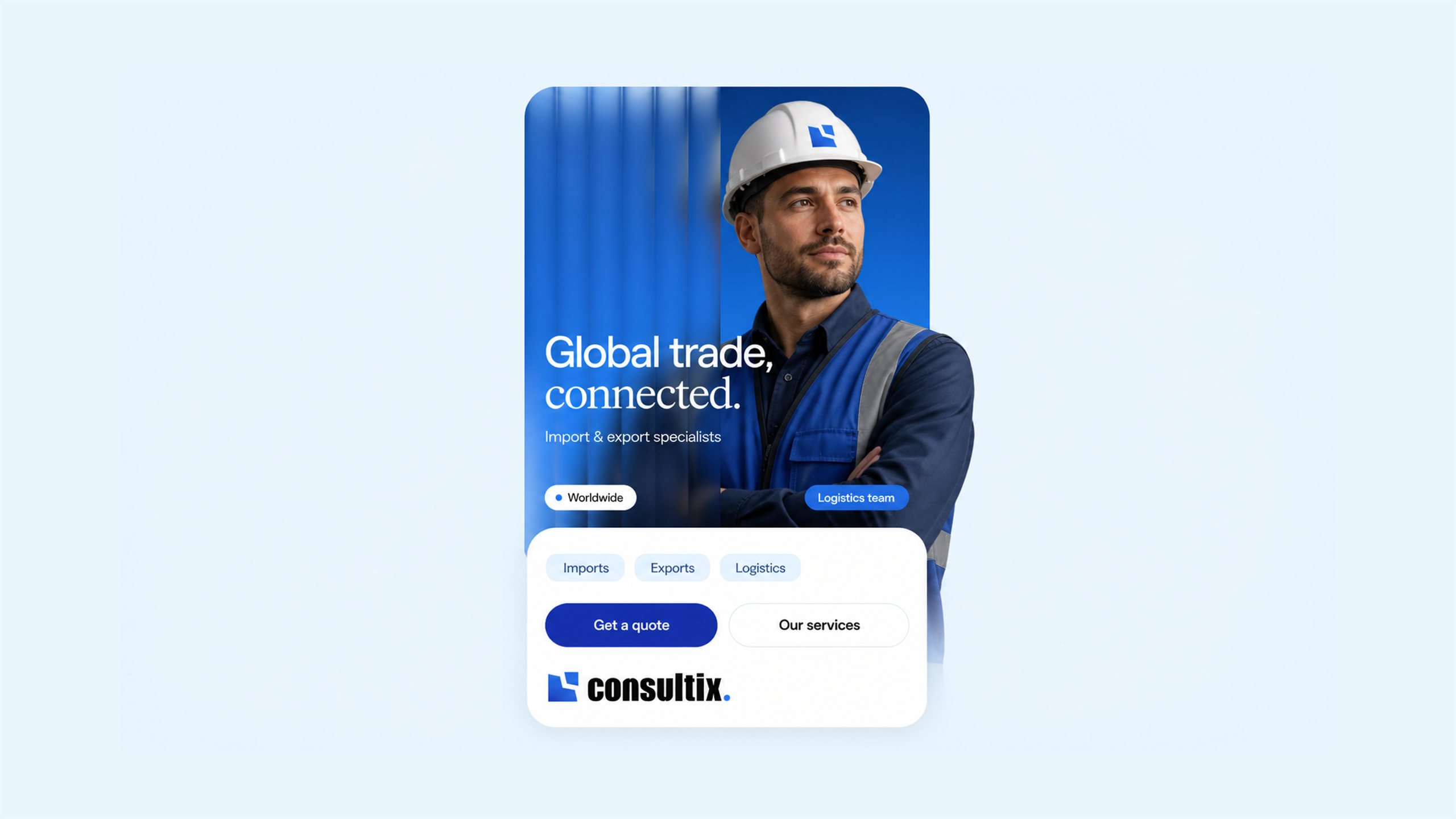 Consultix brand identity design, slide 13
