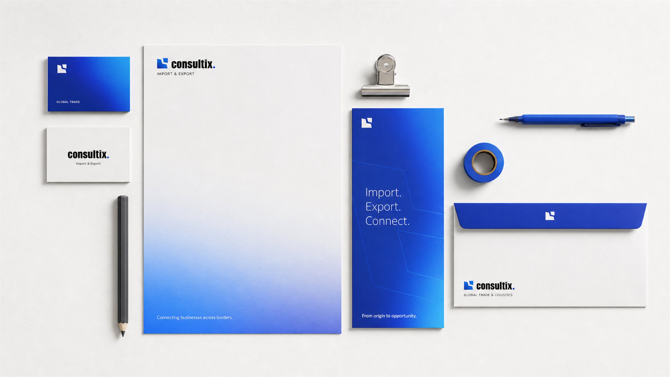 Consultix brand identity design, slide 16