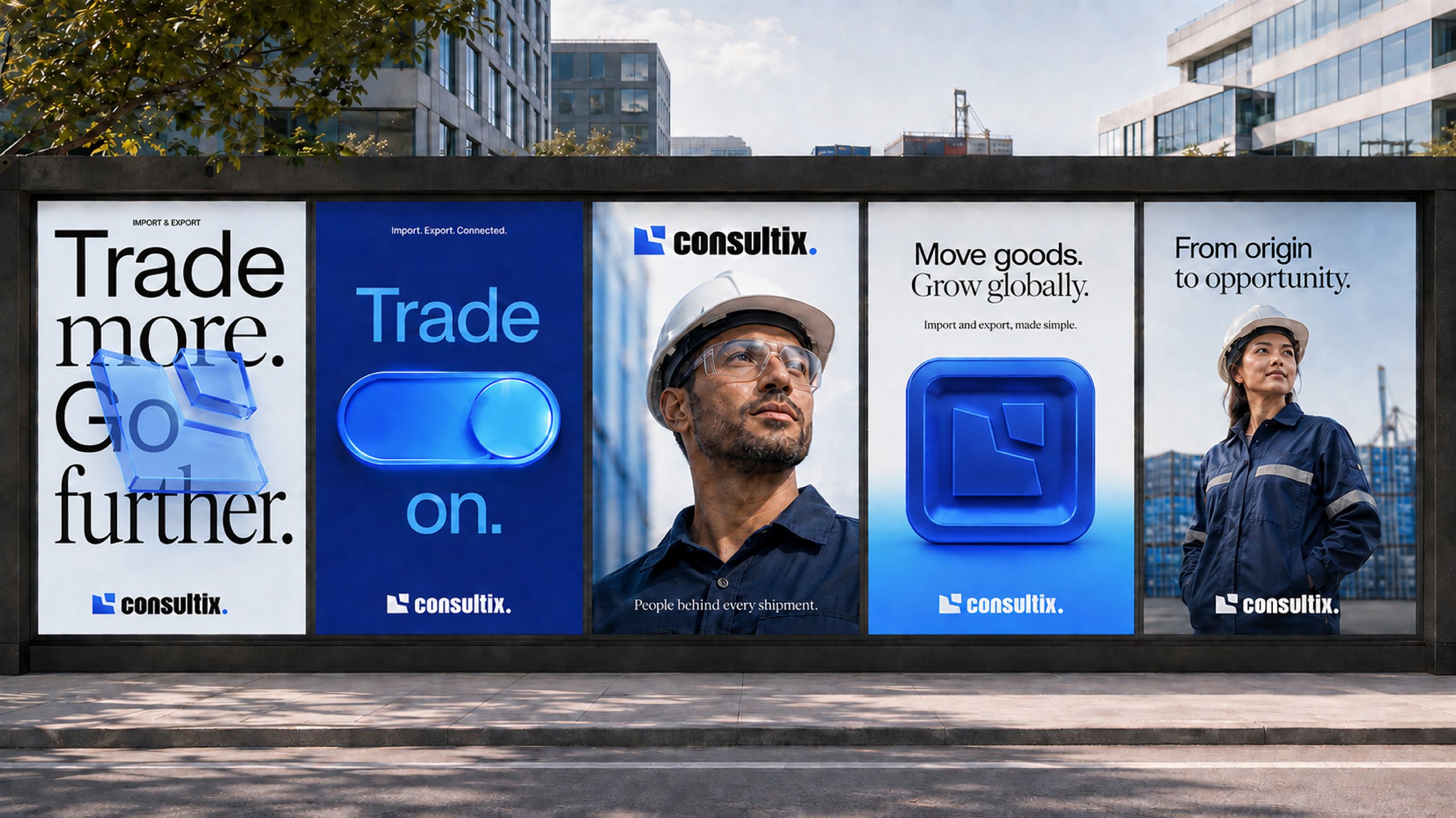 Consultix brand identity design, slide 17