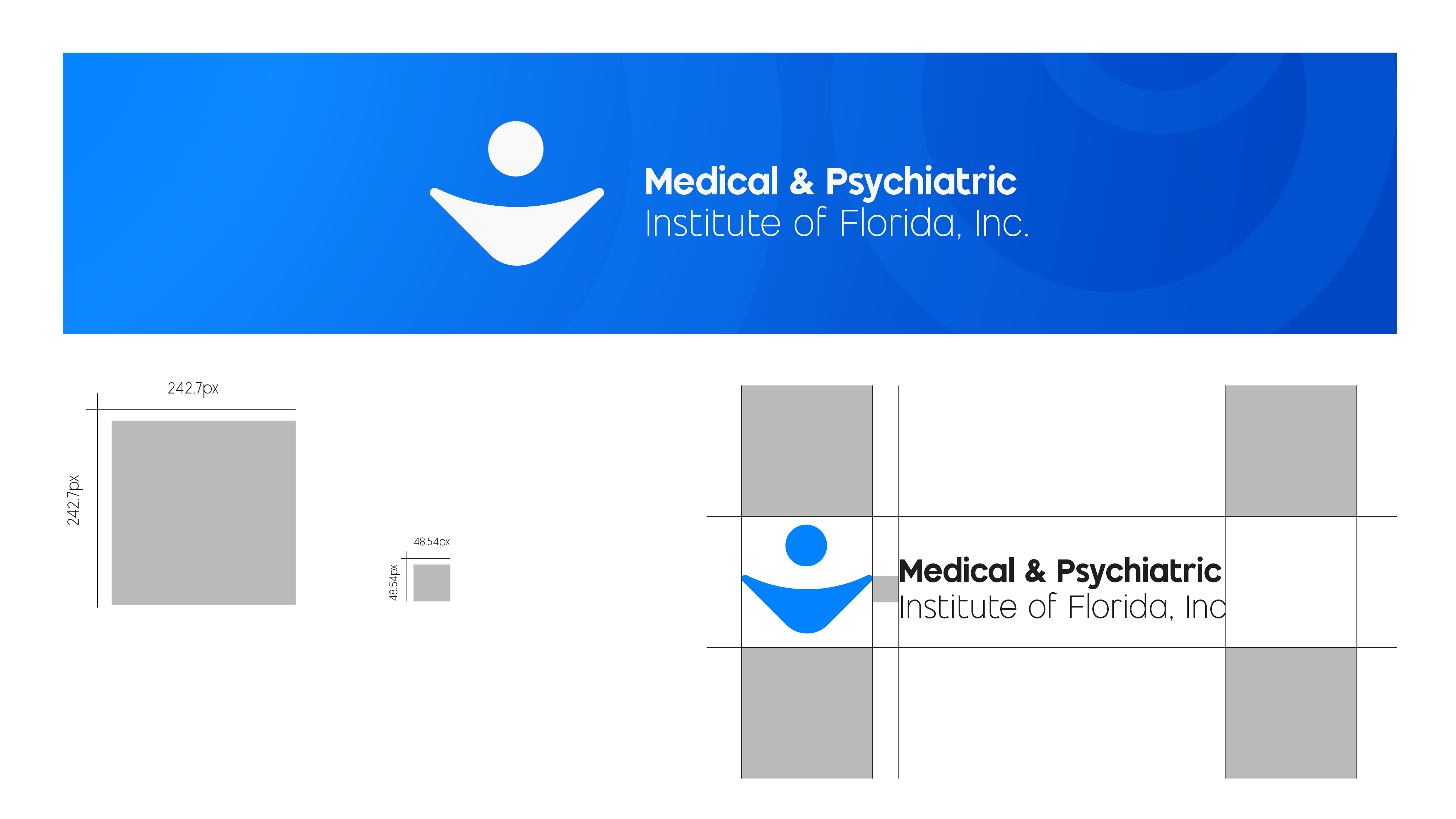 Medical and Psychiatric Institute of Florida logo grid