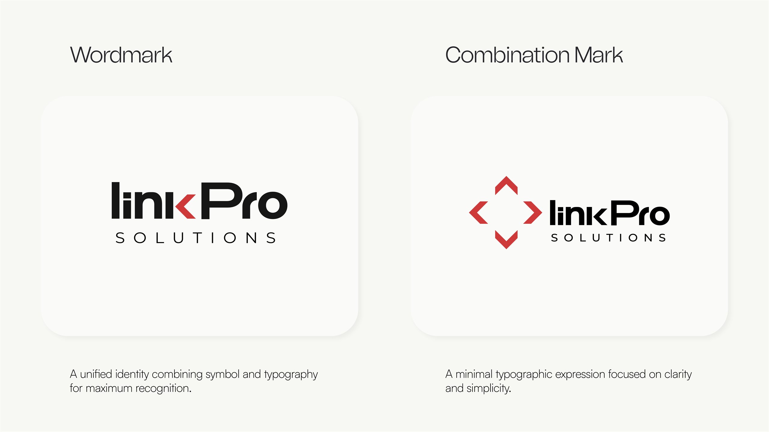 LinkPro Solutions Brand Identity Design, slide 6