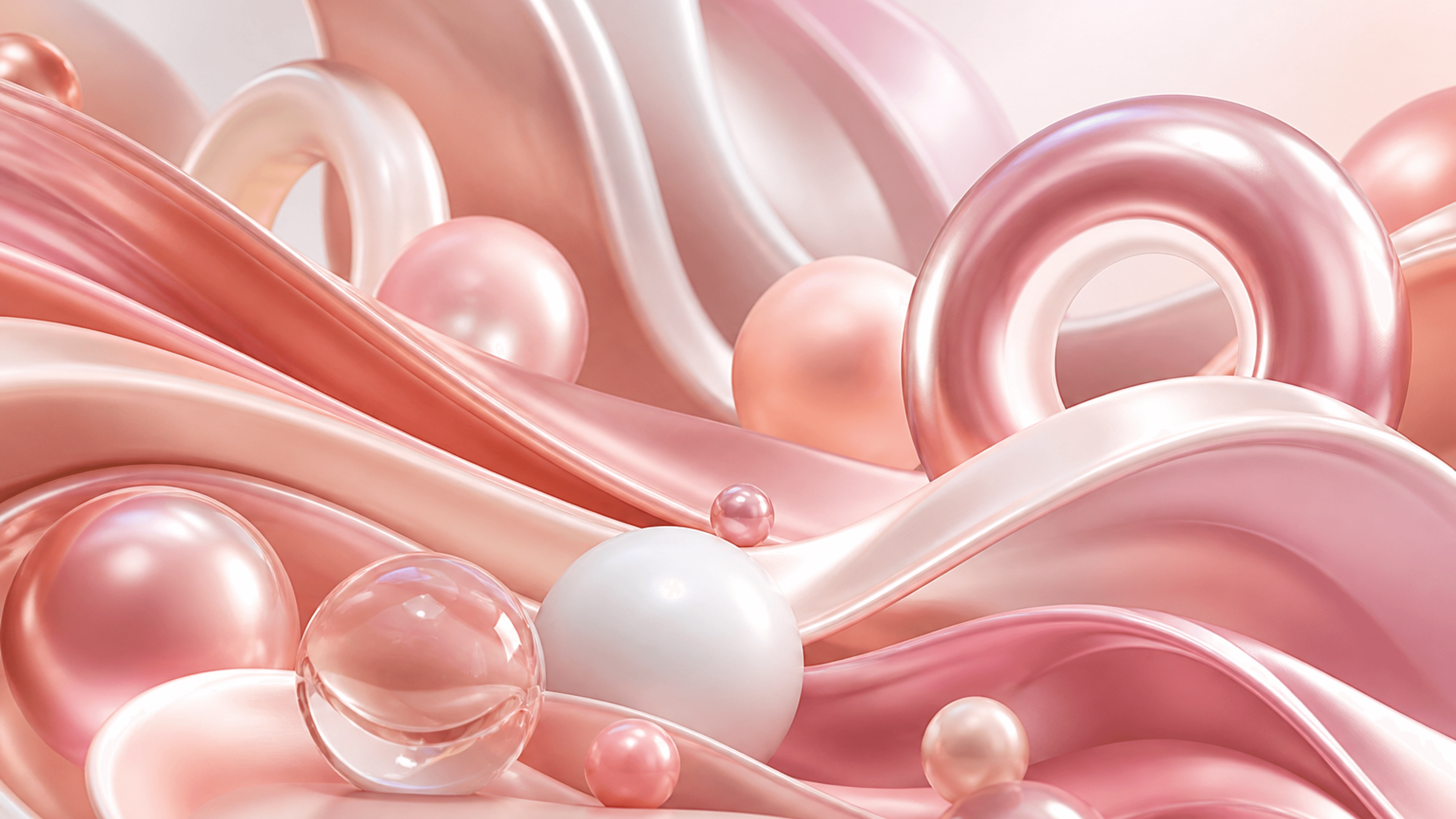 Abstract 3D pink pattern for Tuffy Identity